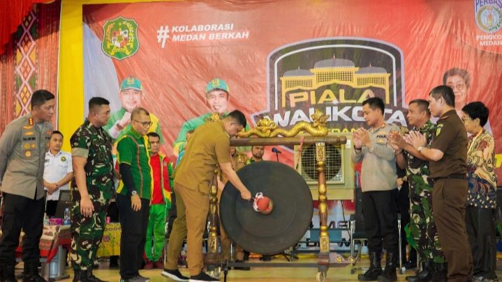 Wali Kota Medan Buka Kejuaraan Cabang Olahraga