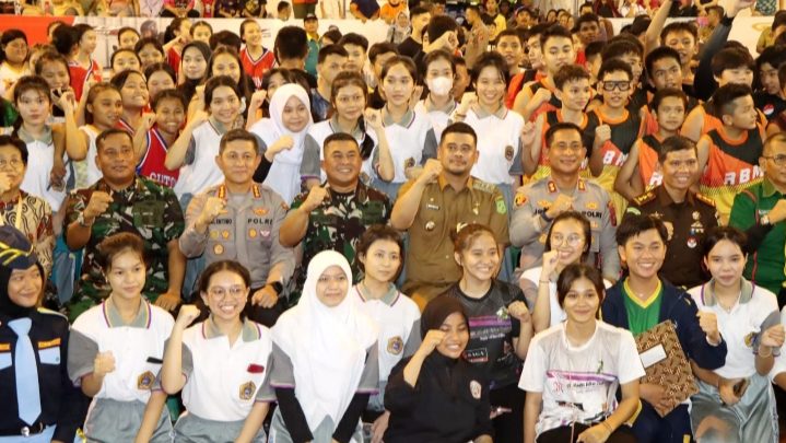 Kapolrestabes Medan Hadiri Pembukaan Kejuaraan Cabang Olahraga