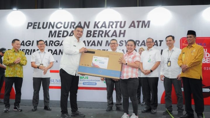 Bobby Nasution Luncurkan ATM Berlogo Medan Berkah untuk Warga Pelayan Masyarakat