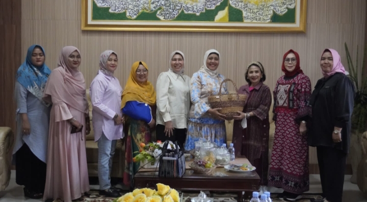 Ny Endang Kurniasih Terima Kunjungan Dekranas Pusat di Langkat