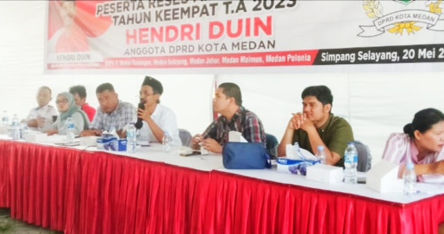 Warga Simpang Selayang Pertanyakan Kondisi Drainase & Tanah, Hendri Duin Minta Lurah Menjawab
