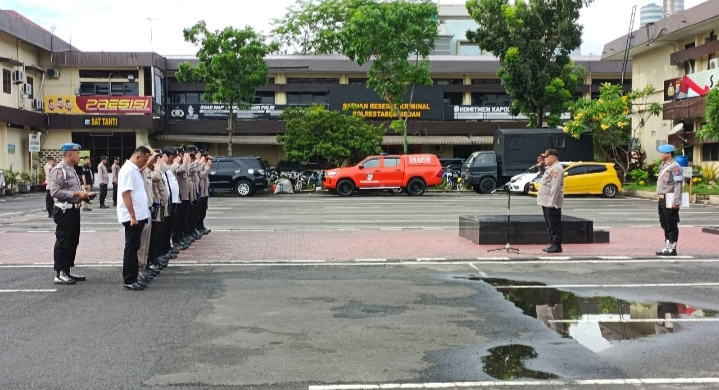Kapolrestabes Medan Ingatkan Anggota Hindari Pelanggaran dan Jauhi Narkoba