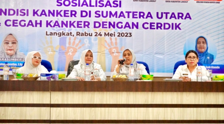 Ketua YKI Sumut & Langkat Sepakat Deteksi Sejak Dini Kurangi Risiko Kanker