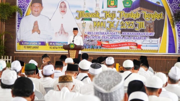 369 CJH Langkat 2023, Syah Afandin Doakan Jadi Haji Mabrur