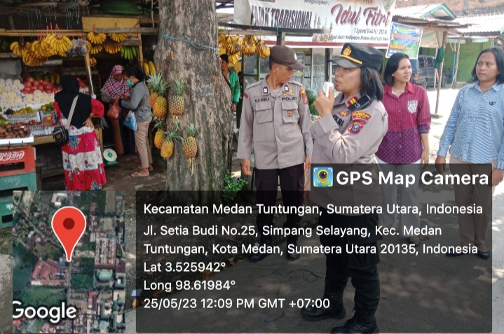 Cegah Curanmor di Lokasi Parkir, Kapolsek Medan Tuntungan Gelar Dialog Kamtibmas