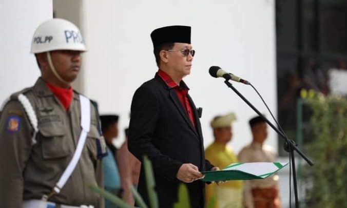 Hasyim SE Hadiri Upacara Peringatan Hari Lahir Pancasila di Balaikota Medan