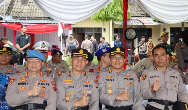 Kapolrestabes Medan Hadiri Peresmian Mako Brimob I Polda Sumut