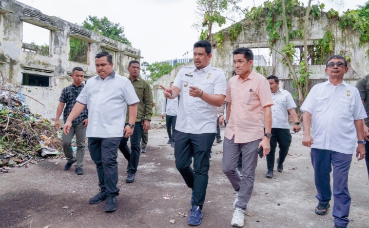 Wali Kota Medan Minta Revitalisasi Gedung Warenhuis Jangan Hilangkan Nilai Sejarah
