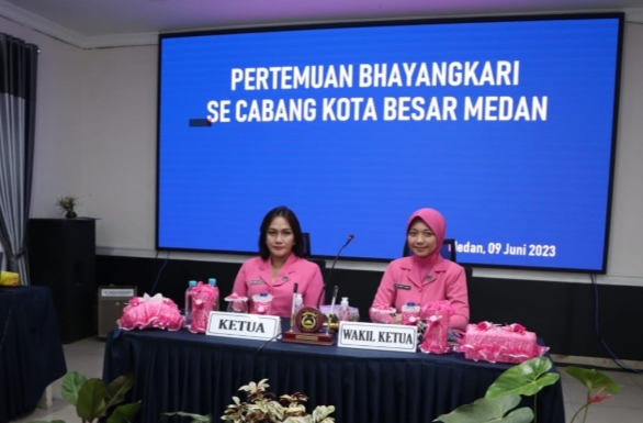 Ketua Bhayangkari Cabang Medan: Dukung Penuh Pelaksanaan Tugas Suami