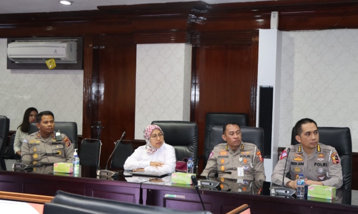 Dirkamsel Korlantas Polri Beri Arahan Tentang Pengembangan Smart City di Polrestabes Medan