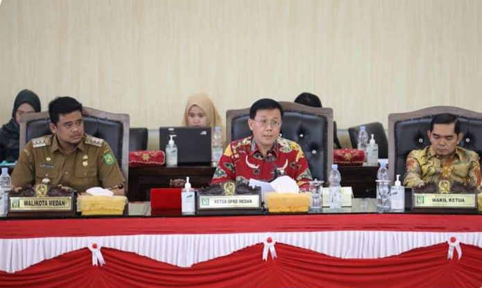DPRD Medan Gelar Paripurna Ranperda Persetujuan Bangunan Gedung