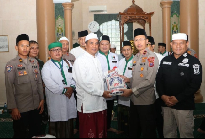 Safari Subuh Jalin Silaturrahmi, Wakapolda Sumut : Antara Iman dan Aman Harus Sejalan