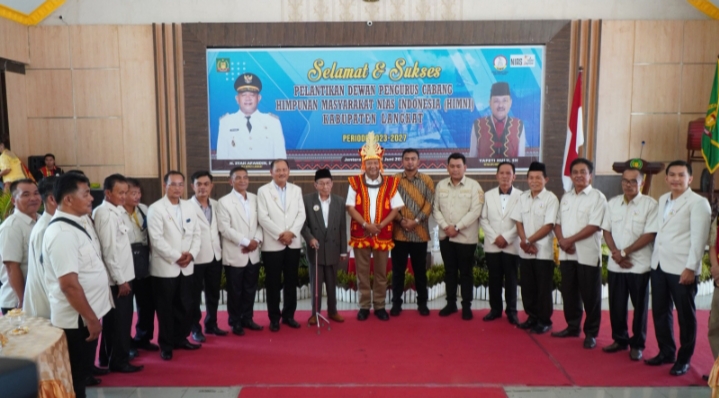 Hadiri Pelantikan HIMNI, Masyarakat Nias Dukung dan Do’akan Syah Afandin Kembali Pimpin Langkat 2024-2029