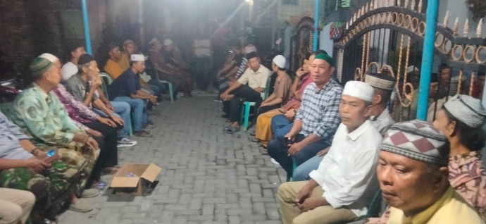Doakan Almarhumah Siti Fatimah Tun Zahara, Ratusan Masyarakat Hadiri Tahlilan Malam Ketiga