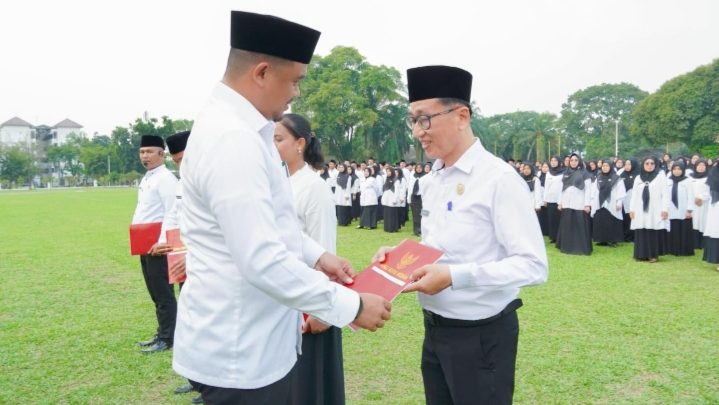 Lantik 1.153 PPPK, Bobby Nasution: Berikan Sumbangsih Terbaik kepada Masyarakat