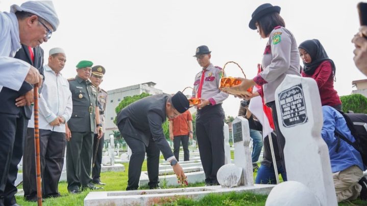 Jelang HUT Kota Medan ke-433, Bobby Nasution Pimpin Ziarah Ke TMP