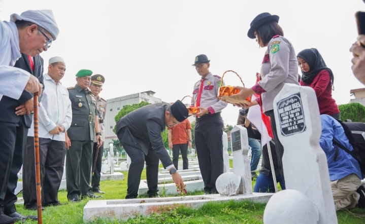 Jelang HUT Kota Medan ke-433, Bobby Nasution Pimpin Ziarah Ke TMP