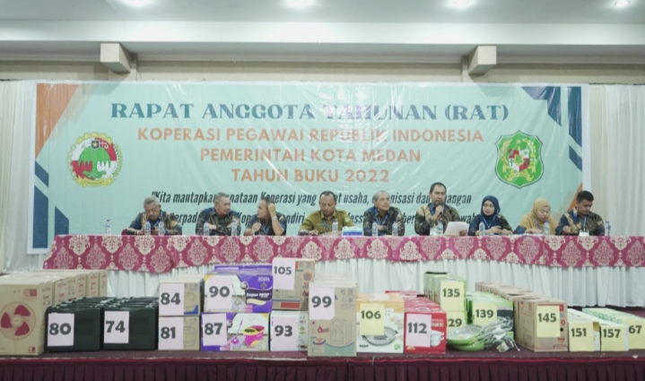 Buka RAT, Bobby Nasution Dorong KPRI Pemko Medan Go Digital