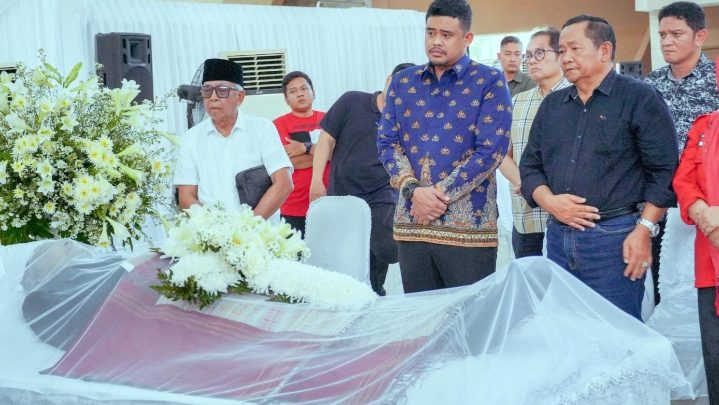 Bobby Nasution Sampaikan Duka Mendalam Atas Meninggalnya Rudolf Pardede