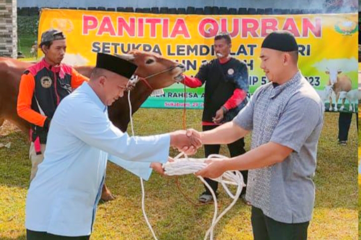 Idul Adha 1444 H, Setukpa Lemdiklat Polri Sembelih 65 Ekor Sapi dan 20 Ekor Kambing