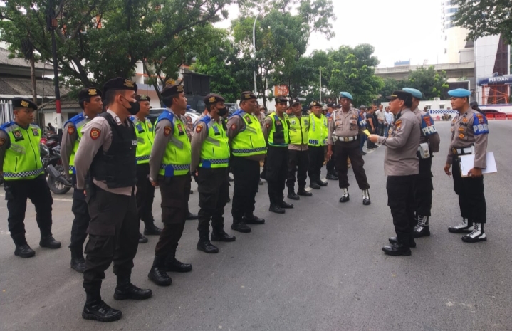 Polrestabes Medan Pantau Lokasi Rawan Tawuran