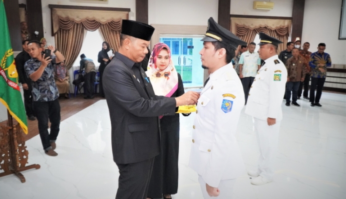 Tiga Orang Eselon III Pemkab Langkat Dilantik