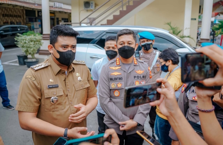 Bobby Nasution Apreasiasi Polrestabes Medan Tembak Mati Begal Sadis