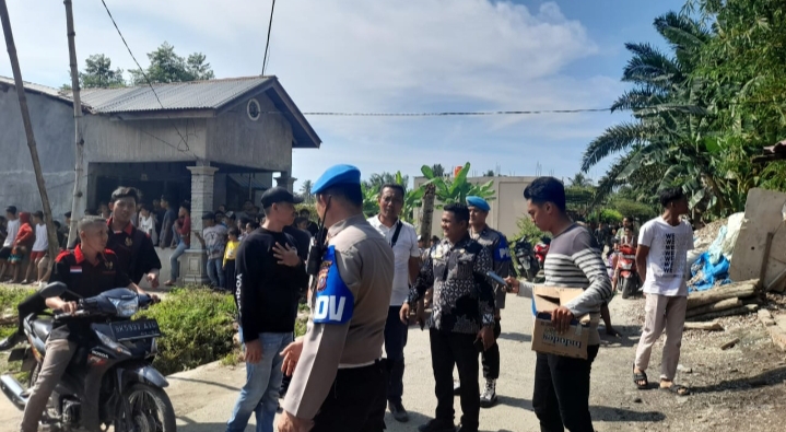 Polrestabes Medan dan Polsekta Percut Sei Tuan Gerebek Lokasi Pekan Jumat