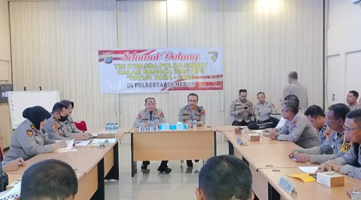 Tim Itwasda Polda Sumut Kunjungi Polrestabes Medan