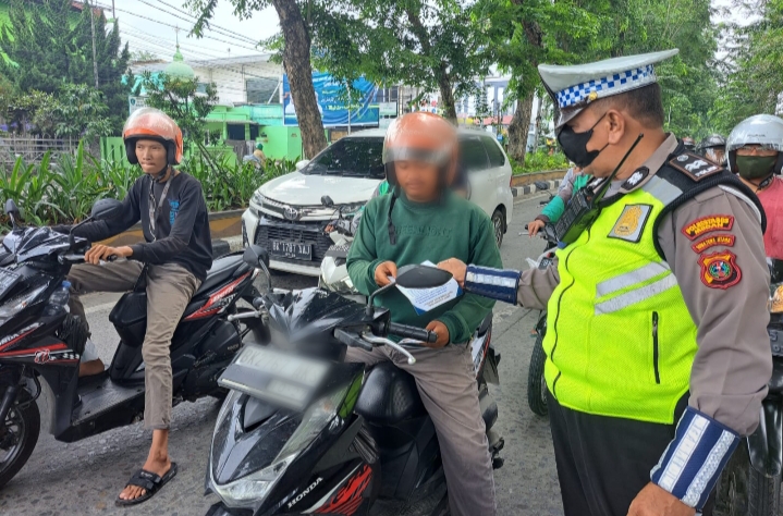 Kanit Kamsel: Disiplin Berlalulintas Adalah Cerminan Moral Kita