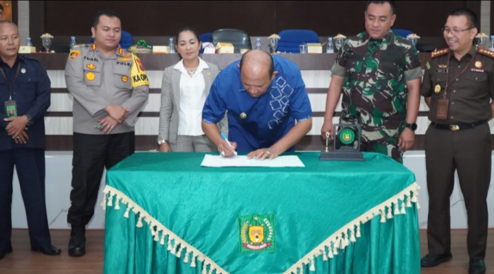 Langkat Kondusif, Syah Afandin Ajak OKP Tandatangani Nota Kesepakatan