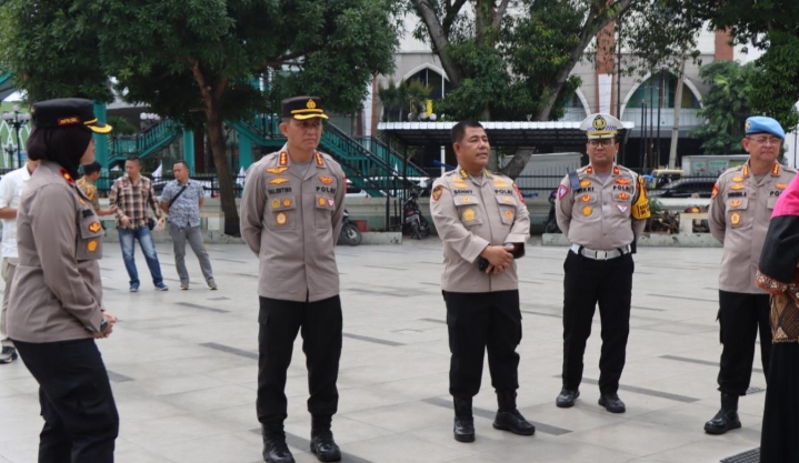 Unsur Forkopimda Sumut Sambut Kapolda Sumut di Masjid Raya Al-Mashun