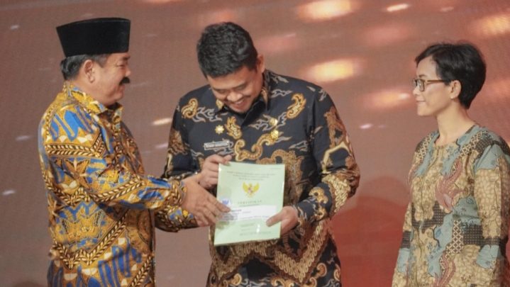 Pemko Medan Terima 200 Sertifikat Tanah dari Kementrian ATR/BPN