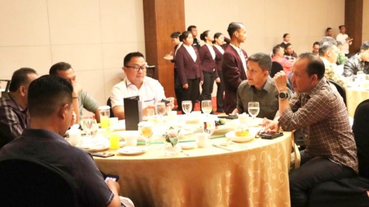 Kapolrestabes Medan Hadiri Acara Makan Malam Bersama Kapolda Sumut