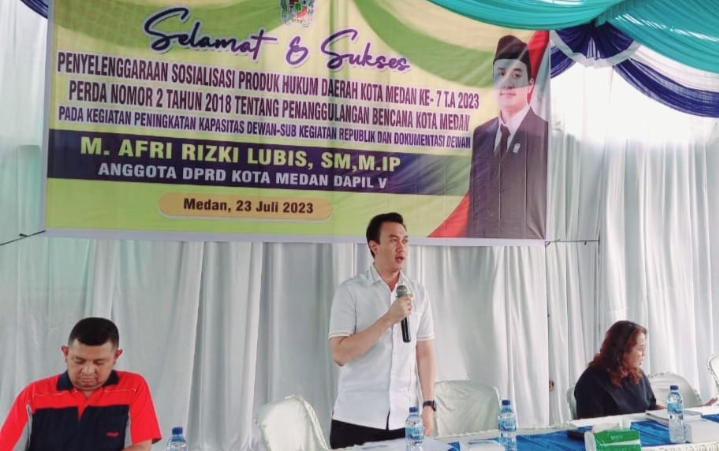 Rizki Lubis Minta Warga Proaktif Jaga Kebersihan Lingkungan & Sungai