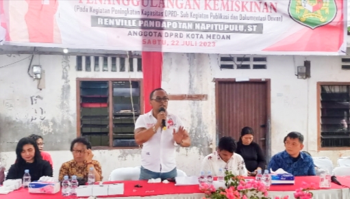 Renville Napitupulu: Penerima Bantuan Pemerintah Harus Terdaftar di DTKS