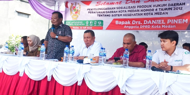 Daniel Pinem Imbau Warga Manfaatkan Program UHC JKMB
