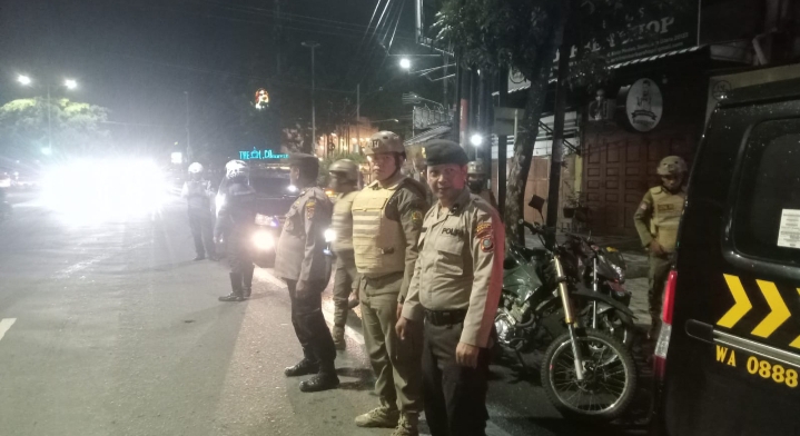 Polsek Sunggal Patroli Tumpas Begal, Geng Motor dari Malam Sampai Pagi