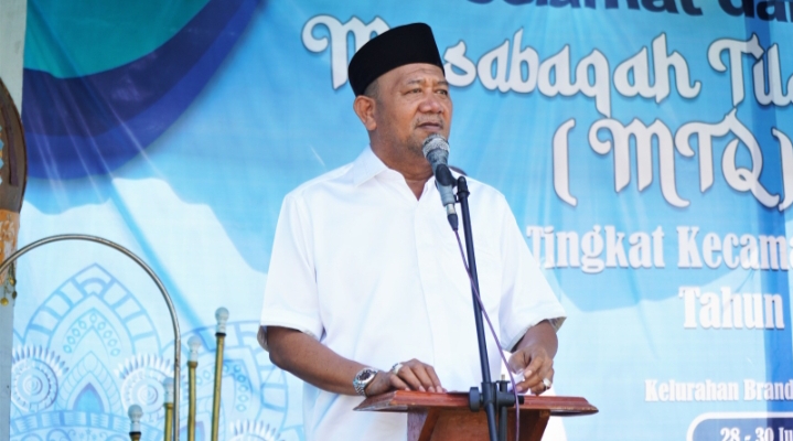 Diikuti 223 Peserta, MTQ ke-56 Kecamatan Babalan Resmi Dibuka Syah Afandin