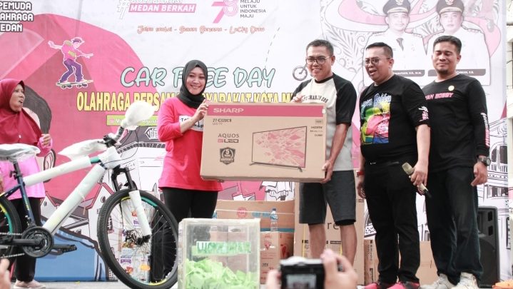 CFD Pemko Medan Diramaikan Warga dari Luar Kota
