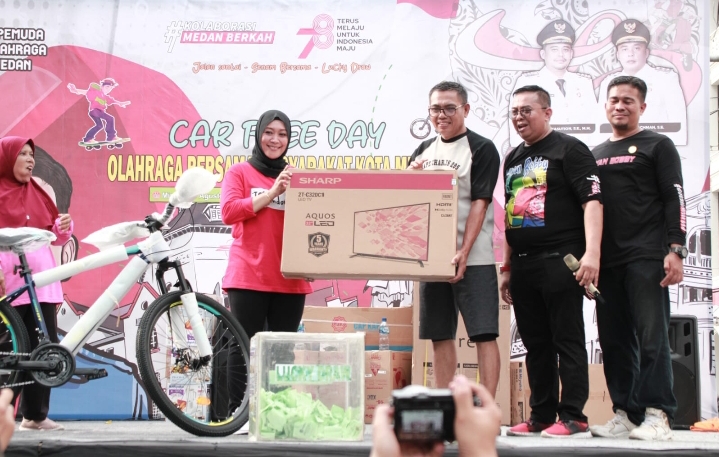 CFD Pemko Medan Diramaikan Warga dari Luar Kota