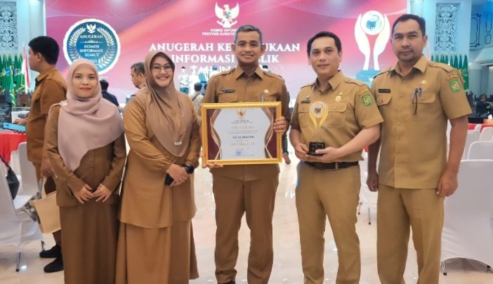 Pemko Medan Raih Anugerah Keterbukaan Informasi Publik