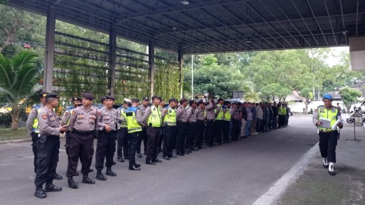 Polrestabes Medan Gelar Sispamkota, Antisipasi Kejahatan Jalanan dan Geng Motor