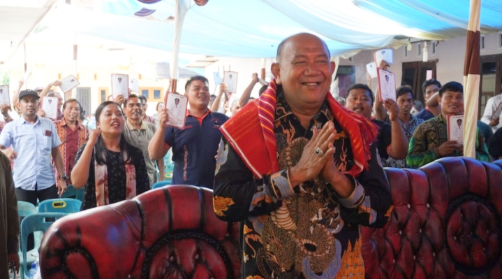 Hadiri HUT Mamre GBKP ke-28, Syah Afandin: Langkat Religius untuk Semua Agama