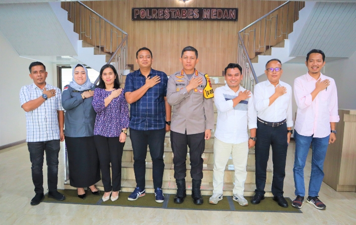 Bentuk Gakumdu Pemilu 2024, Bawaslu Koordinasi dengan Kapolrestabes Medan