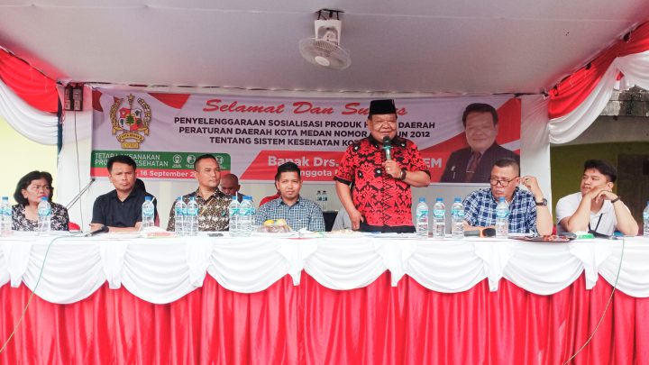 Daniel Pinem Harap Aparatur Pemerintah Wilayah Peduli Terhadap Kesehatan Warga
