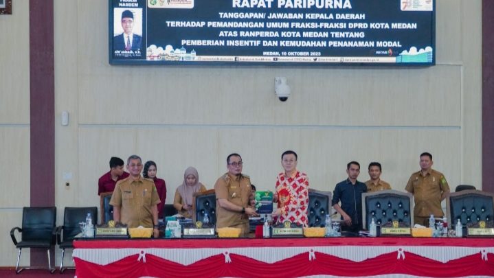 Ranperda Insentif dan Kemudahan Penanaman Modal, Stimulus Investor Berinvestasi di Medan