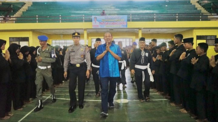 Syah Afandin Buka Kejuaraan Pencak Silat PSHT di GOR Stabat