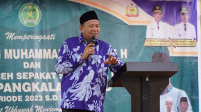 Plt Bupati Langkat Hadiri Pelantikan Aceh Sepakat Sumut DPC-X Pangkalan Susu