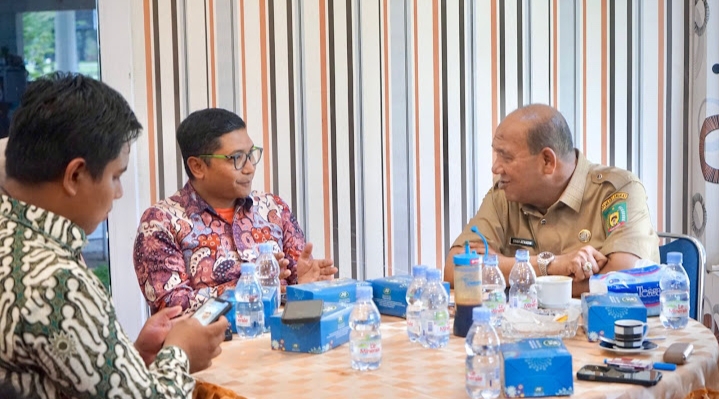 Pertamina EP Pangkalan Susu Audiensi ke Syah Afandin